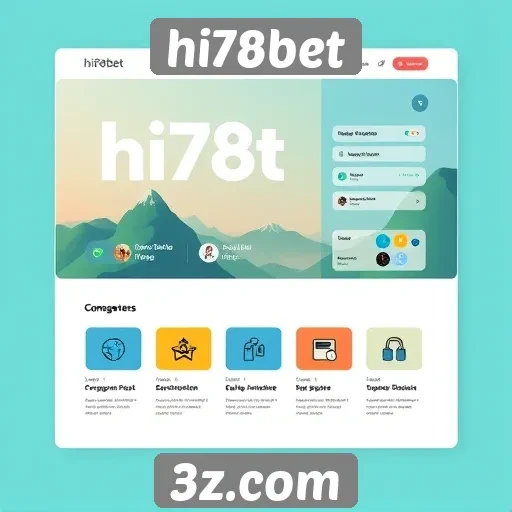 Uma análise do design e usabilidade do site hi78bet