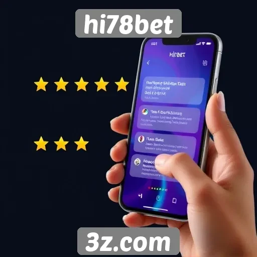 Funcionalidade mobile do hi78bet é bem avaliada