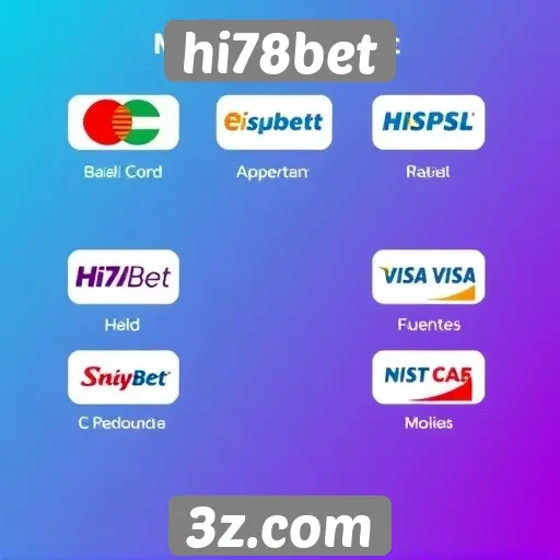 Métodos de pagamento aceitos pelo hi78bet