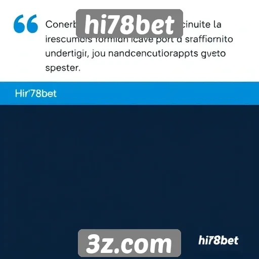 Opiniões de usuários sobre hi78bet